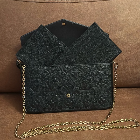 Louis Vuitton Handbags - Louis Vuitton Felicie Pochette Monogram Empreinte Leather